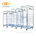 Galvanized collapsible gas storage cages container